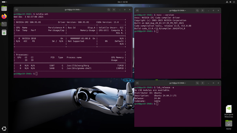 nvidia-smi、nvcc --version、lsb_release -a