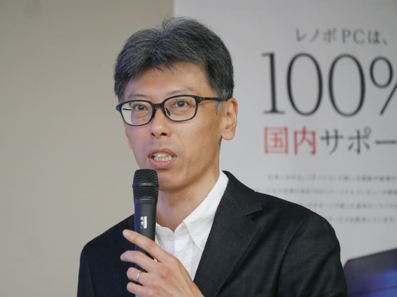 NECパーソナルコンピュータ サービスセールス事業本部ポートフォリオイネーブルメントの佐々木隆氏