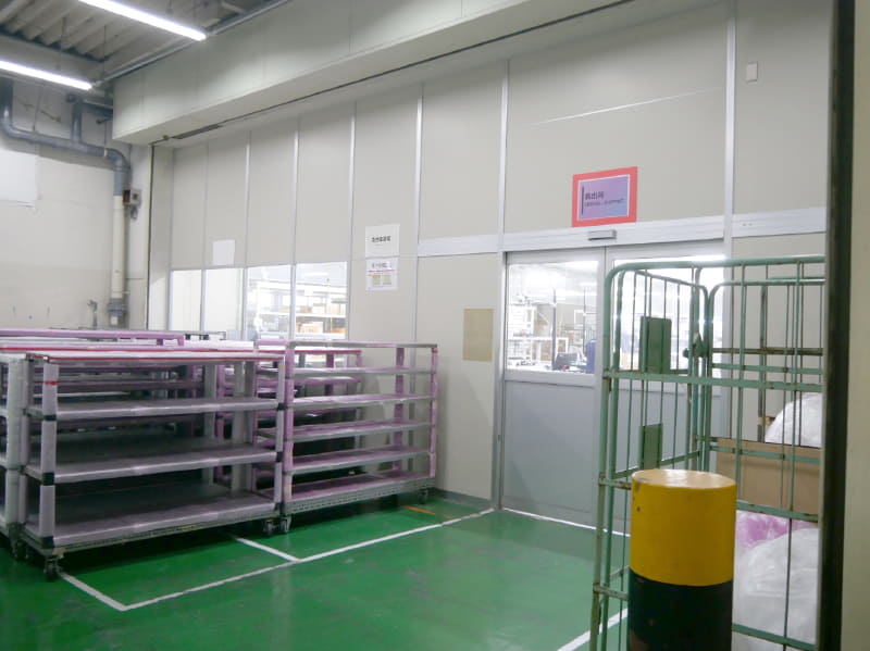 修理が完成したPCはここから出荷口に搬出される