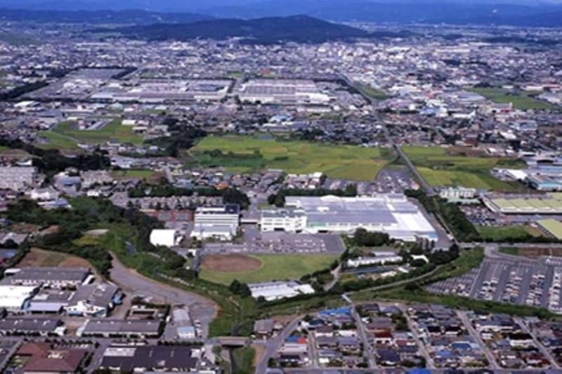 NECパーソナルコンピュータ群馬事業場の全景