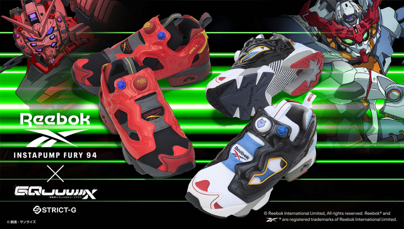 STRICT-G Reebok『機動戦士Gundam GQuuuuuuX』INSTAPUMP FURY 94