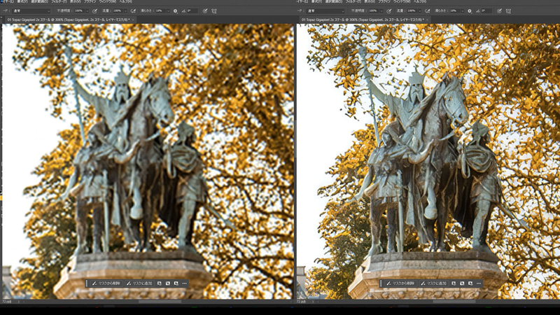 Topaz Gigapixeldは元画像のディテールを保ったまま画像を高画質にすることができ、特に人物がある画像を得意としています