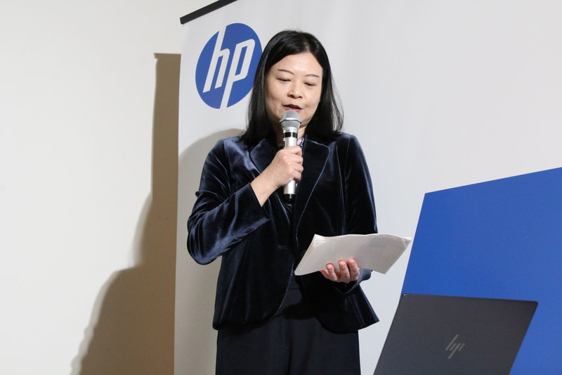 EC事業および本イベントについて述べるイングリッド・ファン氏