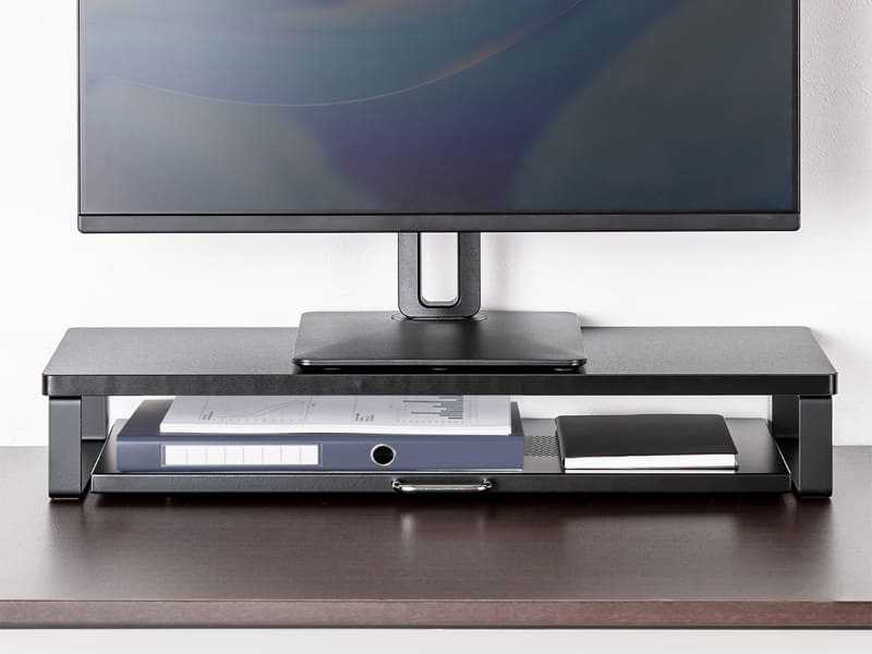 モニター台収納イメージ