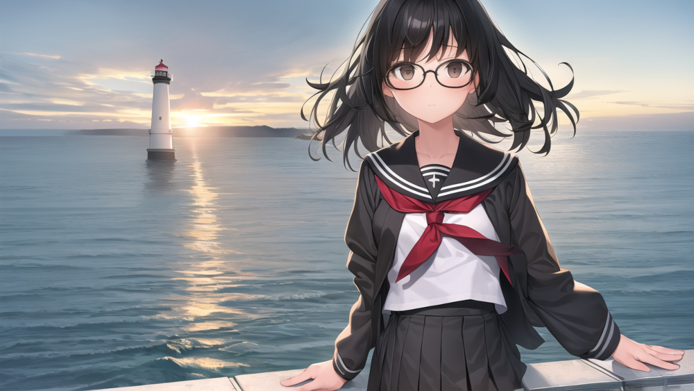 2年半ほど前にStabe Diffusion WebUIで生成した画像