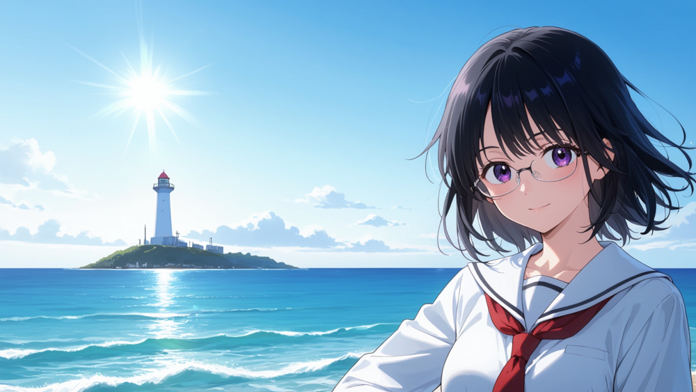 冒頭の生成画像とほぼ同じプロンプトで生成した