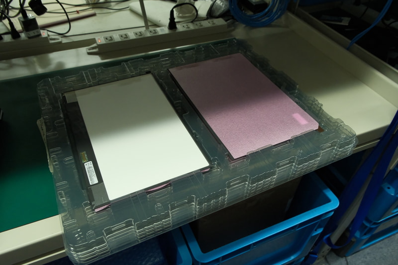 ディスプレイパネルもたくさんある