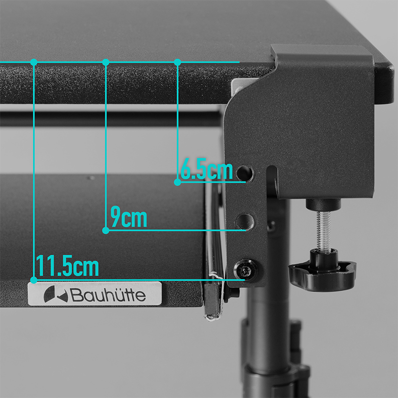3段階に高さ調整可能