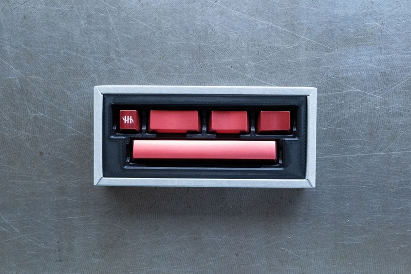 アルミキートップセット for HHKB Studio レッド