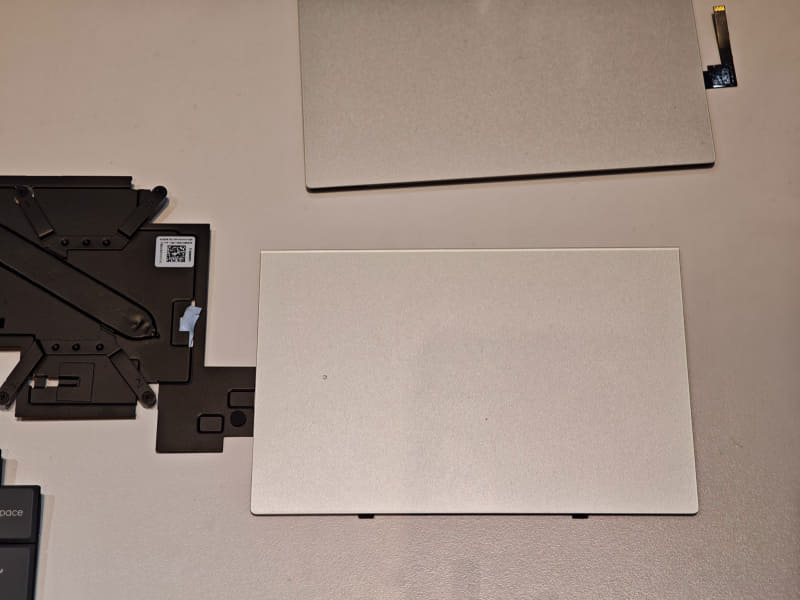 タッチパッド表裏