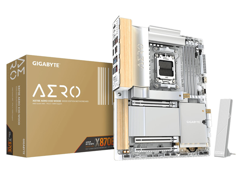 X870E AERO X3D WOOD