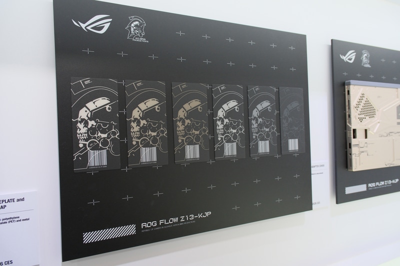 ACアダプタにも専用のデザインがあしらわれる