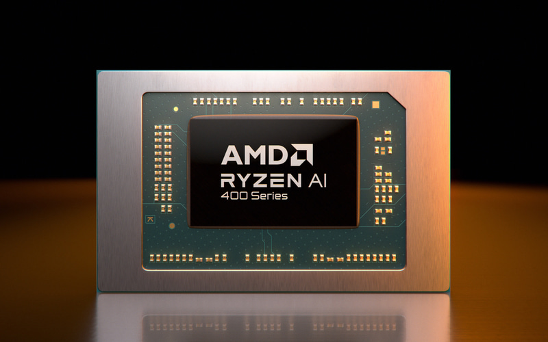 AMDが発表したRyzen AI 400シリーズ、基本的な構造などはRyzen AI 300と同等(写真提供: AMD)