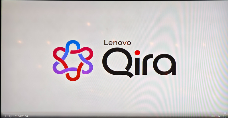 Lenovoが発表した個人用アンビエント・インテリジェンスとなるQira、アスランはないようだ……