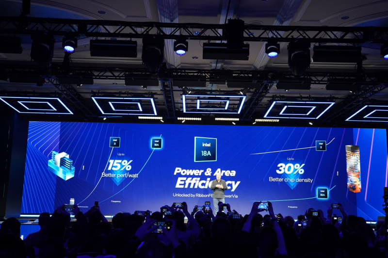 Intel 18Aの特徴であるPowerViaとRibbonFET