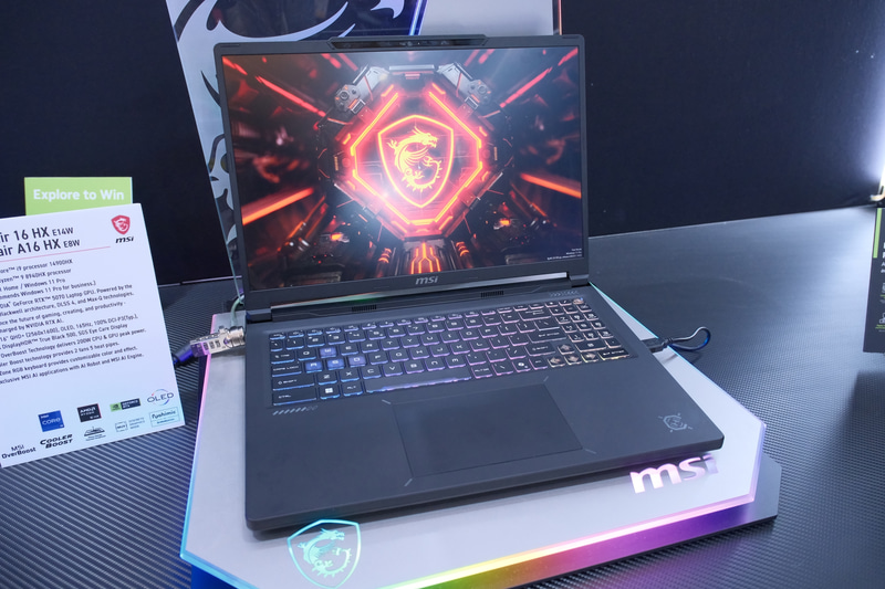 Crosshair 16 HX E14W/A16 HX E8W(第14世代Core/Ryzen 9 8940HX搭載)