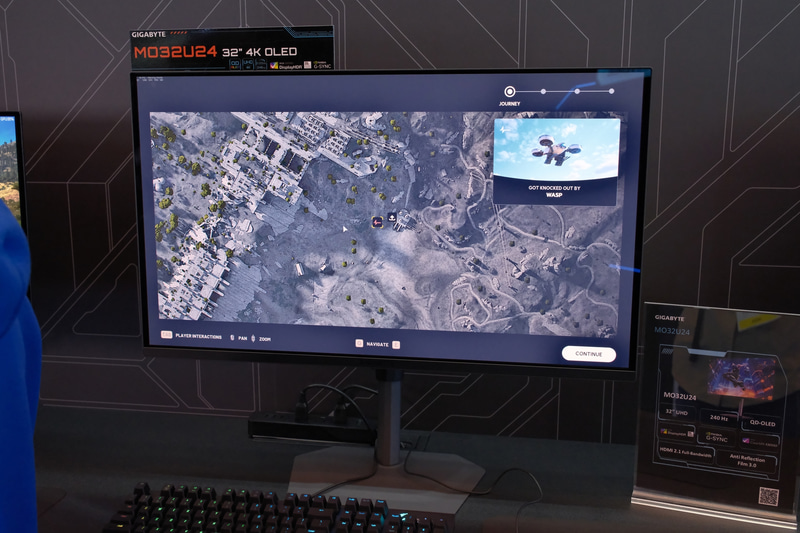 MO32U24。32型240Hz/4K QD-OLEDゲーミングモニター