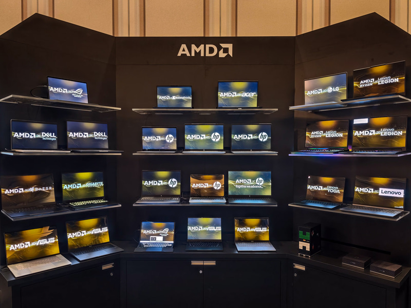 Ryzen AI 300/400シリーズ、Ryzen AI Max+シリーズを搭載したノートPC