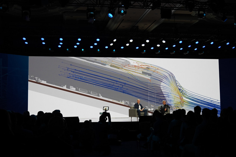 両氏はAIやデジタルツインを利用した工場のスマート化などを議論