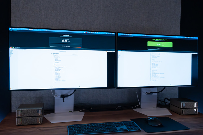 LLM(大規模言語モデル)の推論をNVFP4を活用して高速化するデモ。より省メモリで素早く処理を行なえる