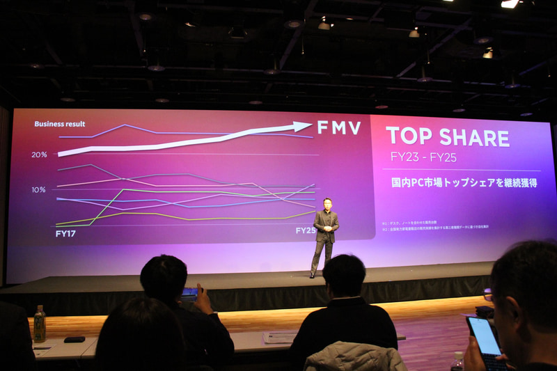 国内PCシェアトップを誇る