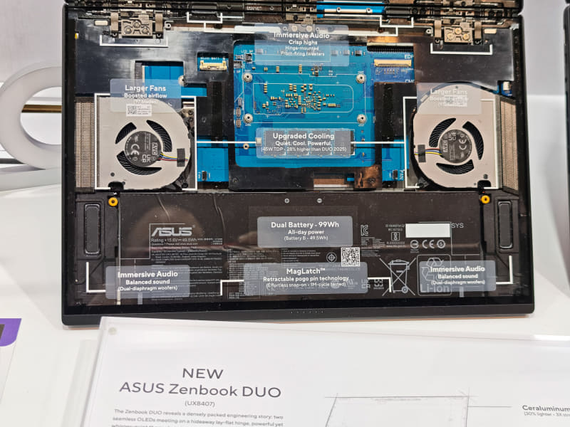 熱設計は45Wに対応できるような余裕があるように設計されている