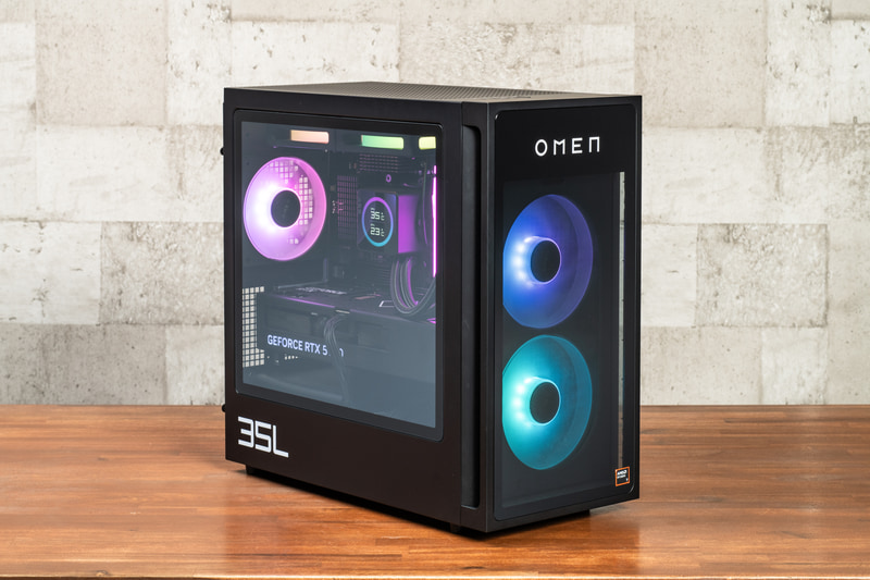 PC本体: 「HyperX OMEN 35L(AMD)」(型番: OMEN 35L GT16-1003jpピナクルプラスモデル)