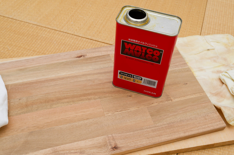 ワトコオイルを塗る