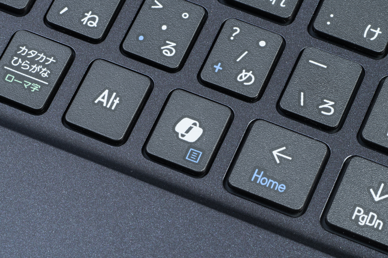 キーボードにはCopilotキーも。ワンプッシュでCopilotを呼び出し、調べものや資料作成などを的確にアシストしてもらえる