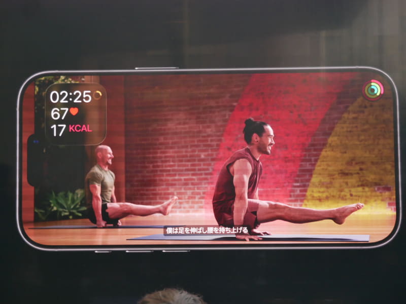 日本語字幕の表示も可能だ