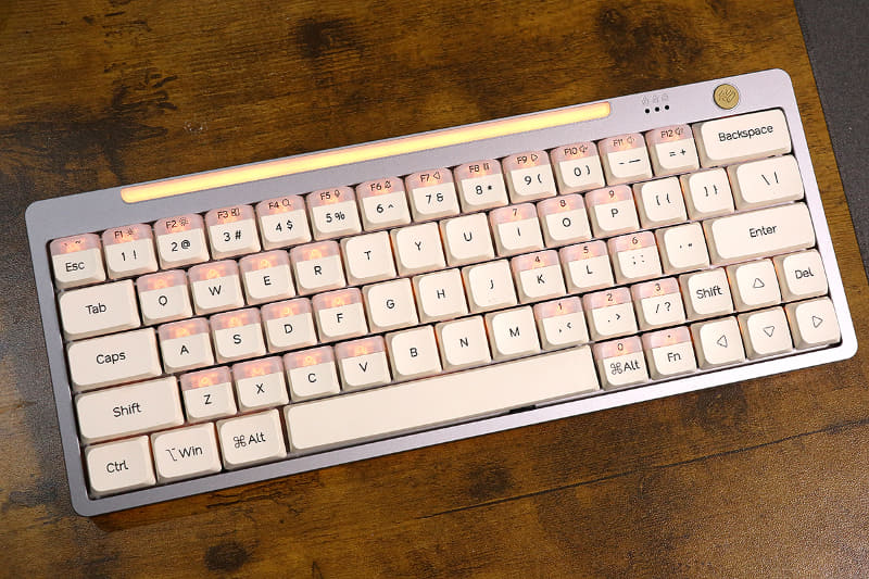 Hesper64(100) Dual-Action Low-Profile Keyboard keyboard image