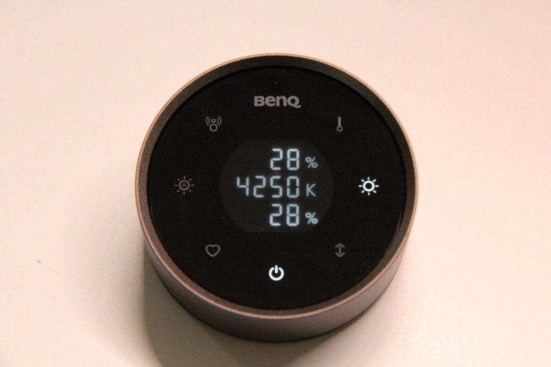 同じ輝度で色温度のみを変えた際の変化