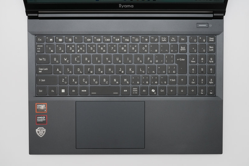 キーボードは103キーの日本語配列