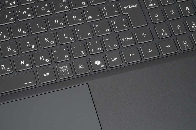 ワンタッチで生成AIアシスタントを呼び出せる「Copilotキー」を右手前に配置