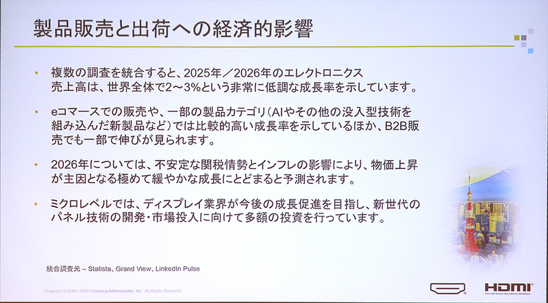 世界市場の展望