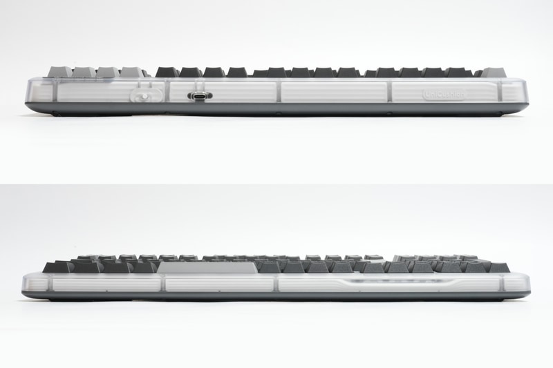 背面には電源スイッチと充電用USB Type-C端子を用意