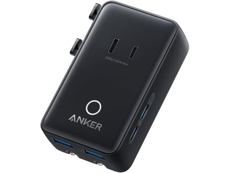 Anker Nano トラベルアダプタ(5-in-1, 20W) ブラック