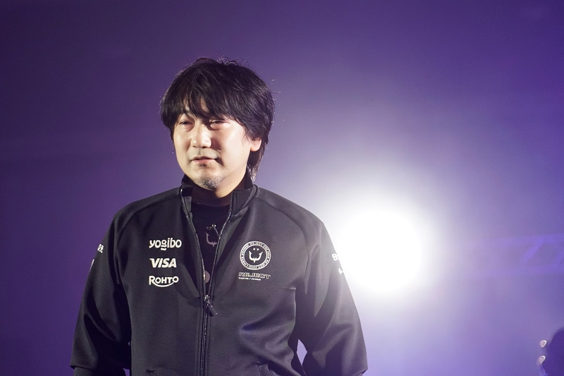 続いてREJECTはウメハラから入場開始