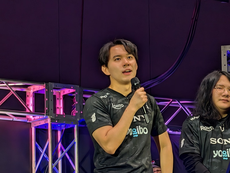 優勝直後にコメントを求められたときどは「忘れ物を取りに来ることができてうれしい」とコメント