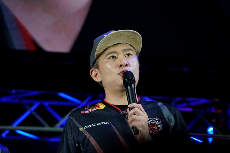 来年はグランドファイナルで優勝すると宣言するボンちゃん