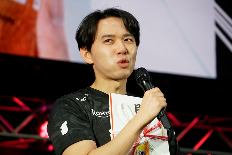 試合についてはギリギリのところで勝ち切れたことが勝利につながったと語るときど