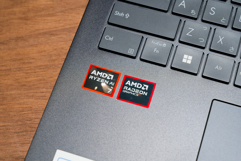 AMD Ryzen AIシリーズを搭載