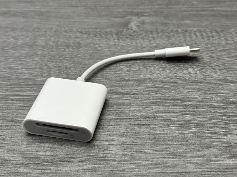 結局、USB接続のカードリーダを利用