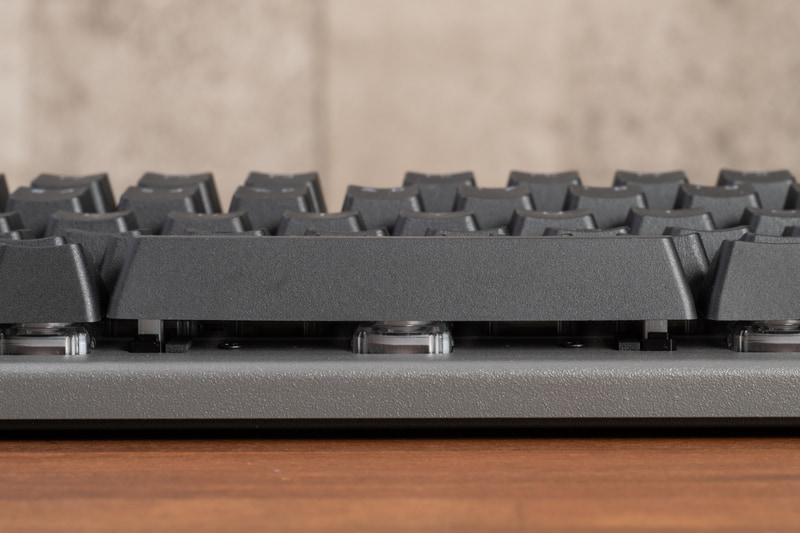 スペースキーが1mmほど高く変更されている