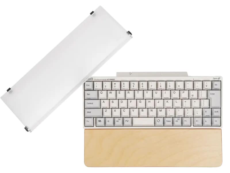 HHKB Professional HYBRID Type-S(白+クリアー+フリーザー)