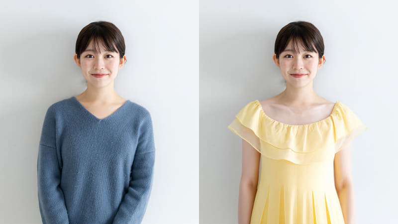 生成が終わると3つのパターンが生成されます