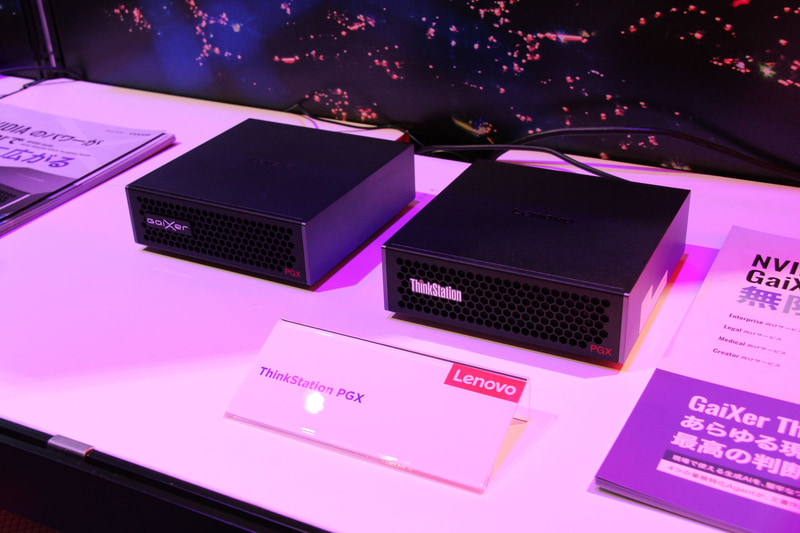 会場で展示されたGaiXer ThinkStation実機