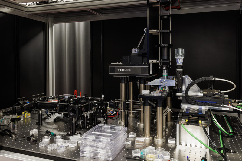 研究段階の読み取り装置