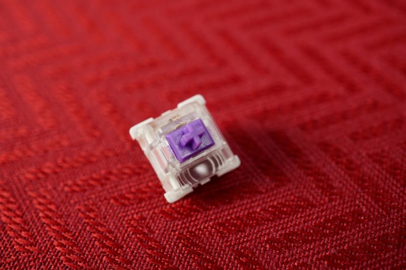 スイッチは独自のMLX Pulseメカニカルスイッチ