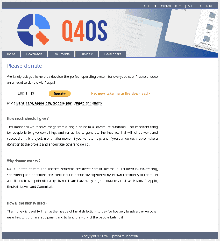 寄付したい場合は寄付を。まずは試してみたい場合はその右をクリック